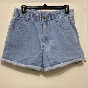 Denim shorts